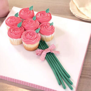 ¡Ramo de cupcakes en color a elegir + delivery!