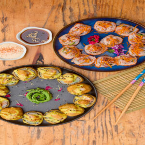 ¡ 2 tablas de makis de 12 cortes en Santoku ! ¡2 sedes!
