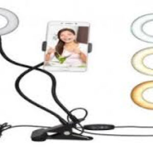 ¡Kit TikTok Aro Led 20 Cm + Gancho Flexible con Soporte!