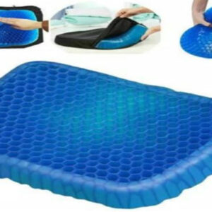 ¡Asiento Gel Flexible Confortable Para Sillas o Auto!